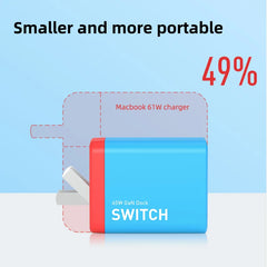 Hagibis Switch Dock for Nintendo Switch GaN fast charger Portable TV Docking Station 4K HDMI-compatible for Laptops iPad Phone