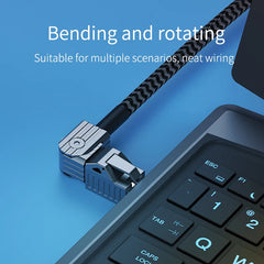 Hagibis Cat8 Ethernet Cable Super Speed RJ45 Network Cable 40Gbps Patch Cord S/FTP Cat 8 lan with Alloy Connector for Router PC