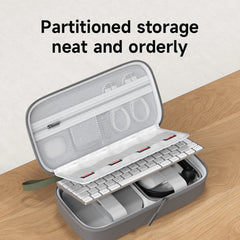 Hagibis Electronic Organizer Travel Case Bag for Mac mini M4/M4 Pro 2024 Portable Carry Case for Cable Charger Mouse Power Bank