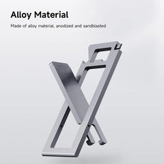 Hagibis Cell Phone Desktop Holder Foldable Metal Phone Stand 5 in 1 Creative bottle opener for iPhone 15/16/17 Pro Max Samsung