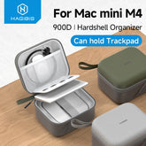 Hagibis Electronic Organizer Travel Case Bag for Mac mini M4/M4 Pro Portable Carry Case Hard Shell Shockproof for Mouse Charger