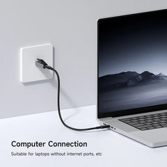 Hagibis USB C to Ethernet Adapter 1Gbps Gigabit USB C Female to RJ45 Male Network Converter for MacBook Pro iPhone 16  iPad XPS