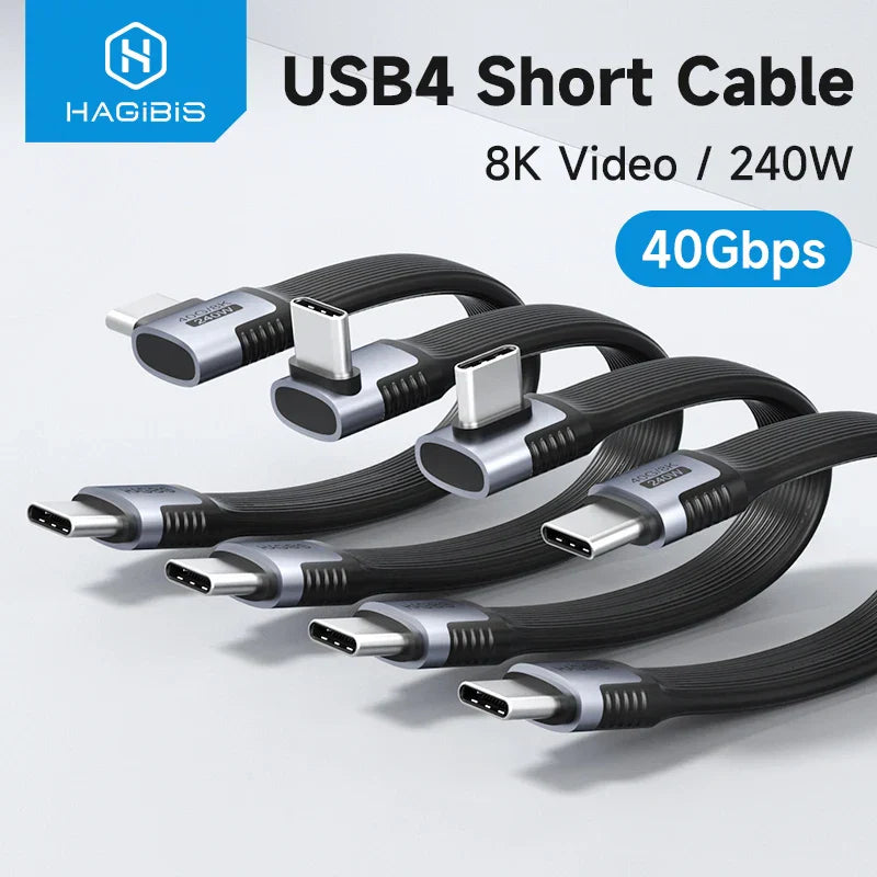究極の接続体験を！Hagibis USB4 データケーブルでデバイスの性能を最大限に引き出す