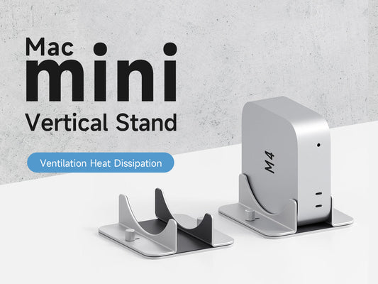 Mac mini M4の「指定席」は、デスクの上ではない。Hagibis 縦置きスタンドが創る、空間の美学。