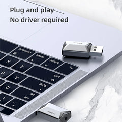 Hagibis 2 in 1 USB Sound Card Portable External 3.5mm Microphone Audio Adapter for PC Laptop PS4/5 Earphone Speaker Windows Mac - Intechlegent