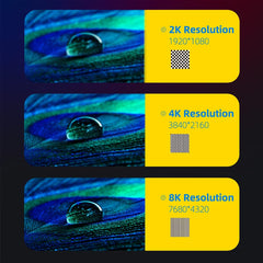 Hagibis HDMI-compatible 2.1 cable 48Gbps High Speed 8K/60Hz 4K/120Hz 144Hz Digital cord 2.0 for HDTV PS5 PS4 XBox Projector NS - Intechlegent