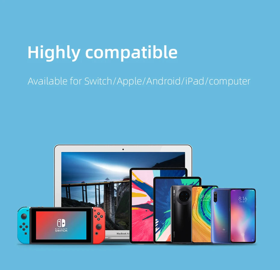 Hagibis Switch Dock TV Dock for Nintendo Switch Portable Docking Station USB C to 4K HDMI-compatible USB 3.0 Hub for Macbook Pro