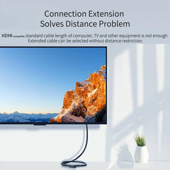 Hagibis HDMI-compatible Extension Cable 4K HDMI-compatible 2.0 male to female extender for Computer/HDTV/Laptop/Projector/PS3/4 - Intechlegent