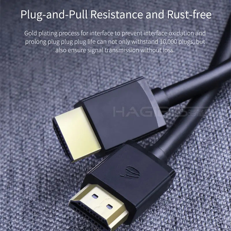 Hagibis HDMI-compatible Cable 4K HD HDMI-compatible 2.0 Mirror Screen Cable for Splitter Switch TV Laptop PS4 Projector Computer - Intechlegent