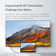 Hagibis HDMI-compatible Cable 4K HD HDMI-compatible 2.0 Mirror Screen Cable for Splitter Switch TV Laptop PS4 Projector Computer - Intechlegent