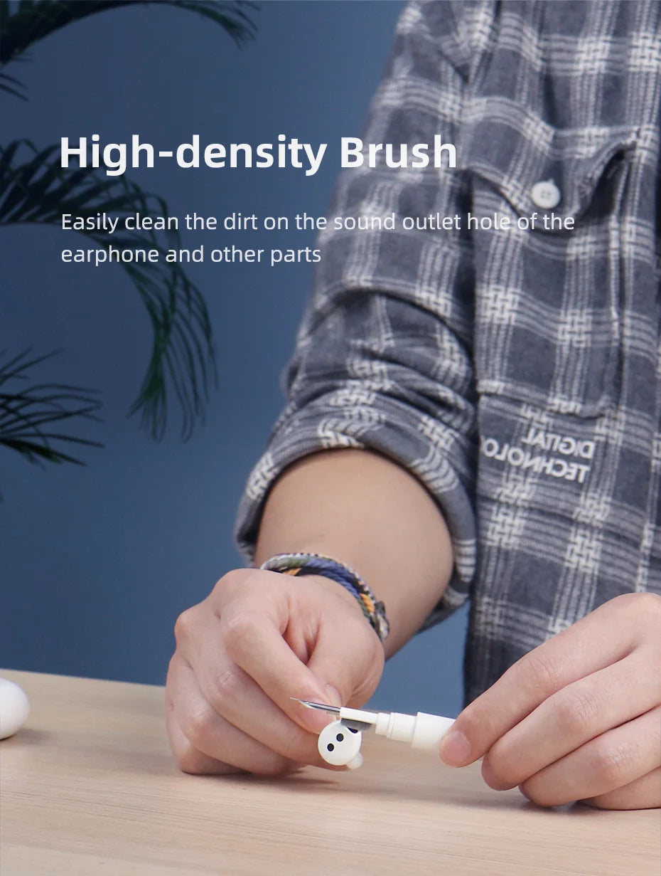 Hagibis Cleaner Kit for Airpods Pro 1 2 earbuds Cleaning Pen brush Bluetooth Earphones Case Cleaning Tools for iPhone Samsung MI - Intechlegent