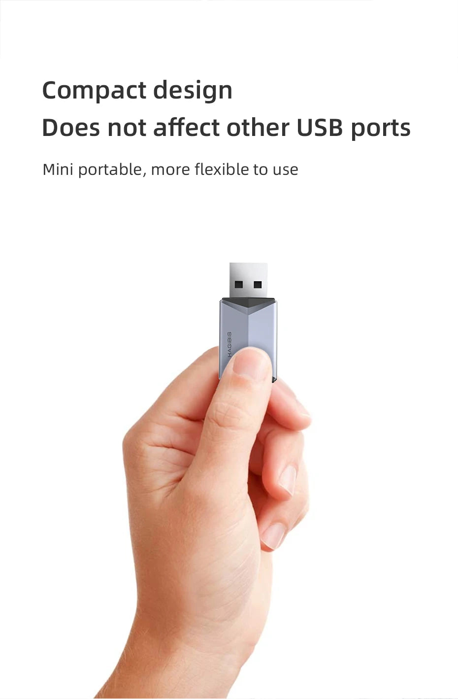 Hagibis 2 in 1 USB Sound Card Portable External 3.5mm Microphone Audio Adapter for PC Laptop PS4/5 Earphone Speaker Windows Mac - Intechlegent