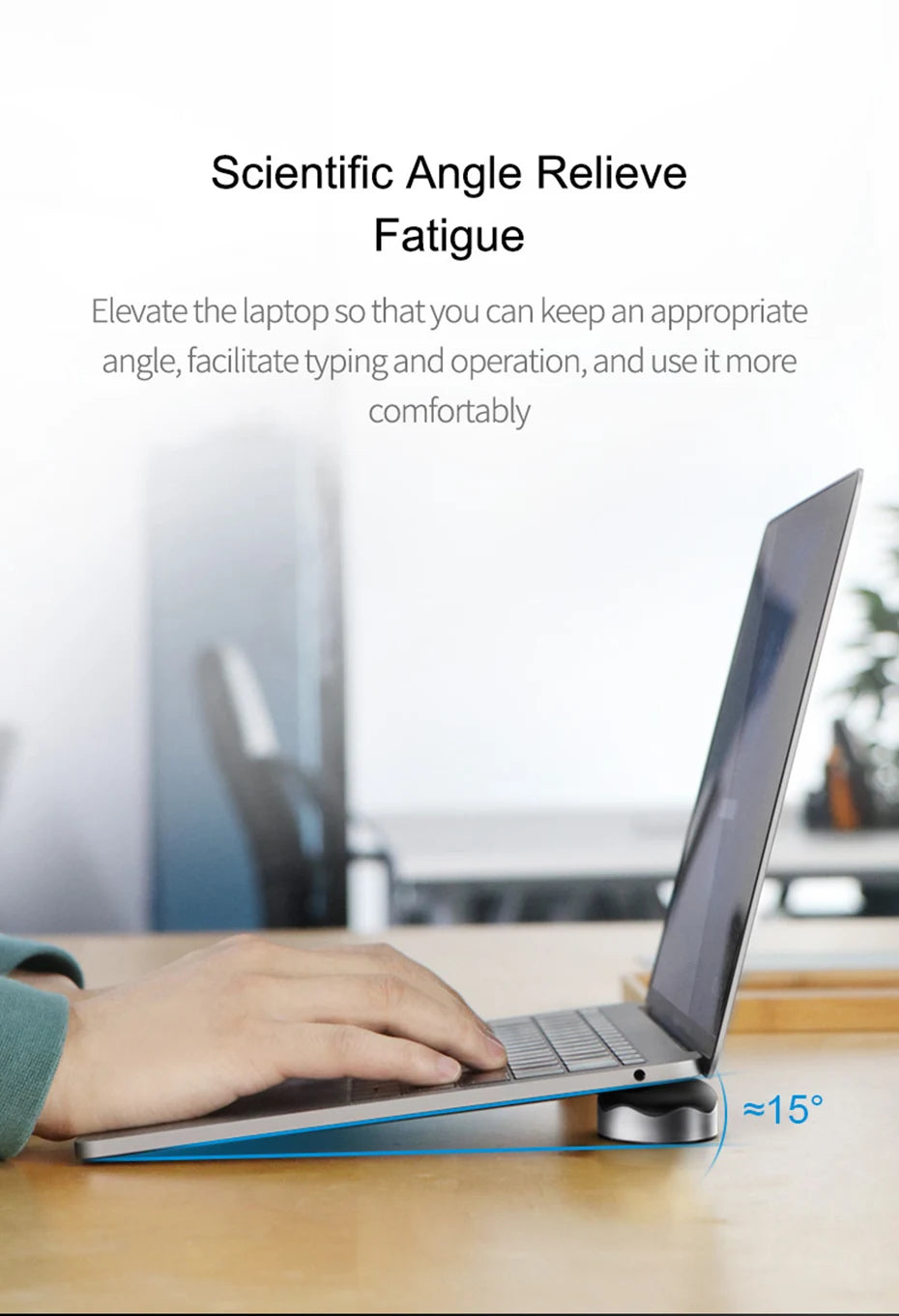 Hagibis Laptop Stand Magnetic Portable Cooling Pad For MacBook Laptop Cool Ball Heat Dissipation Skidproof Pad Cooler Stand