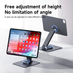 Hagibis Magnetic Stand for iPad Pro M4 2024 11inch 13inch with Hub Tablet Docking Station 360° Adjustable Mount Foldable Holder - Intechlegent