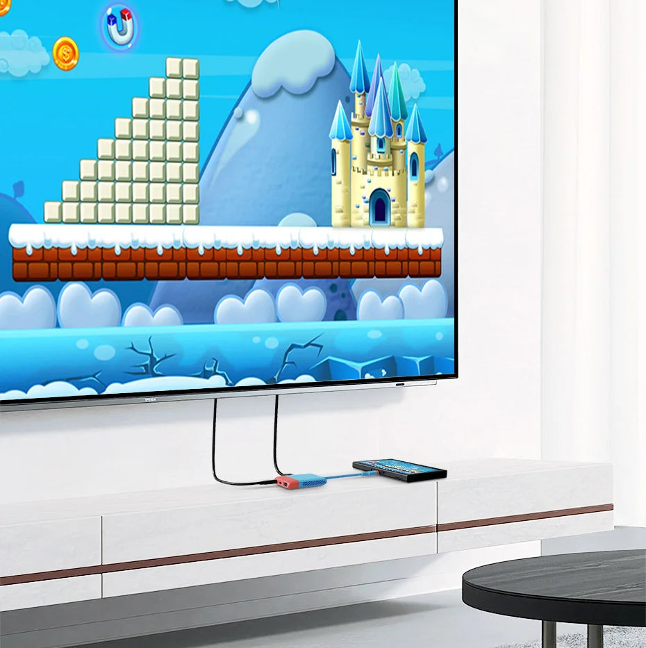 Hagibis Switch Video Capture Card Portable TV Dock For Nintendo Switch/OLED Live Streaming Gaming Laptop Docking Station MS2130