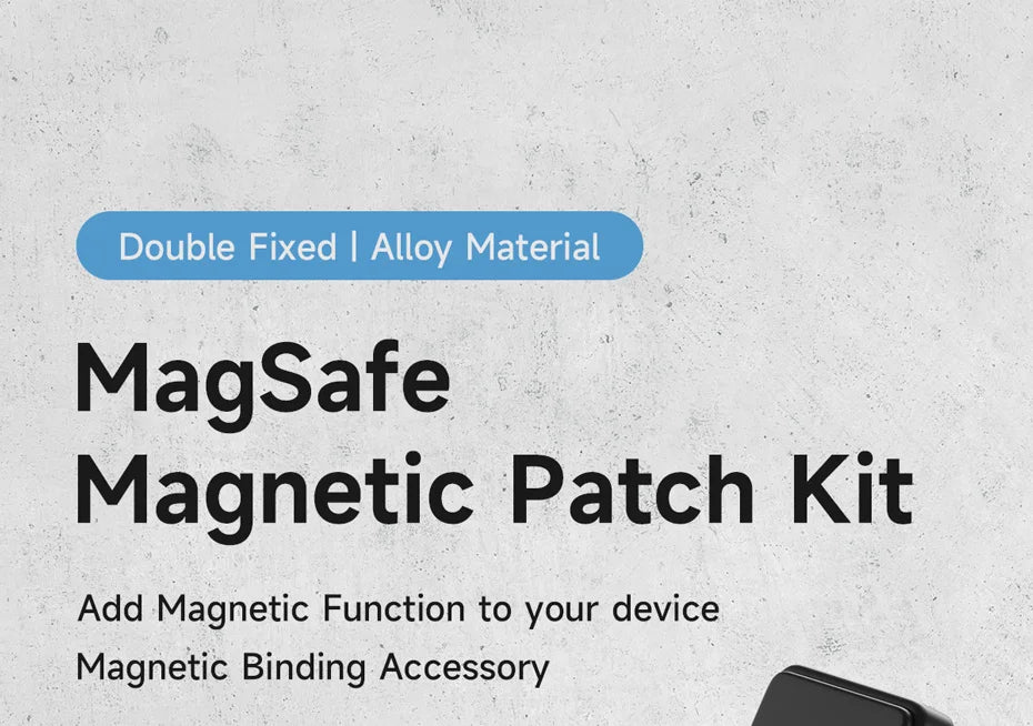 Hagibis Magnetic Patch Adapter Ring Magnet Sticker for Magsafe Patch Accessories Bundle Kits Power Bank SSD Enclosure DAC Amp - Intechlegent