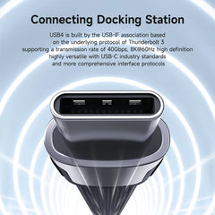 Hagibis USB4 Data Cable – 40Gbps, 240W PD, 8K Display Support - Intechlegent