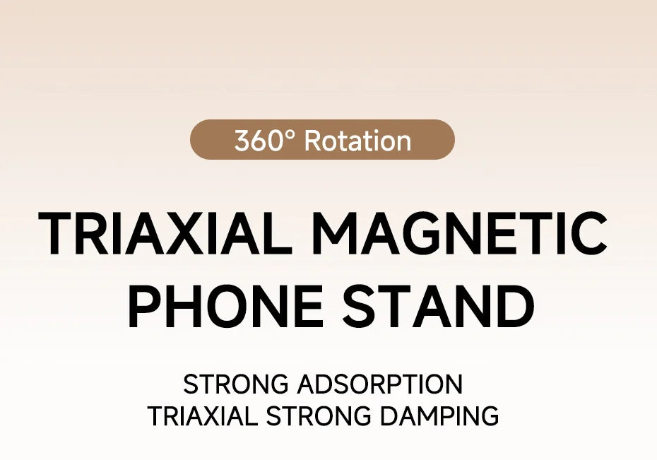 Hagibis Magnetic Phone Stand for MagSafe 360° Rotation Foldable Desk Phone Holder Height Adjustable for iPhone 17 Pro Max 16 15