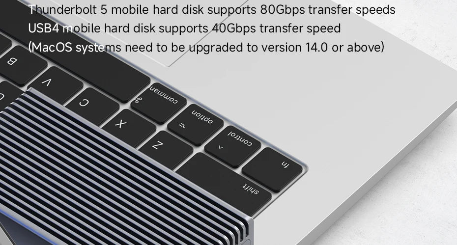 Hagibis USB4 Phone Lanyard Cable Portable USB C to Type-C Wrist Lanyard Cable 240W 80Gbps for Thunderbolt 4/5 iPhone 16 Pro SSD - Intechlegent
