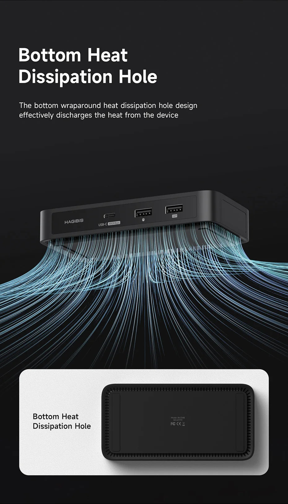 Hagibis USB C KVM Switch 1 Monitor 2 Computers 4K HDMI KVM Switches USB Hub PD for Sharing One Monitor Keyboard Mouse Printer