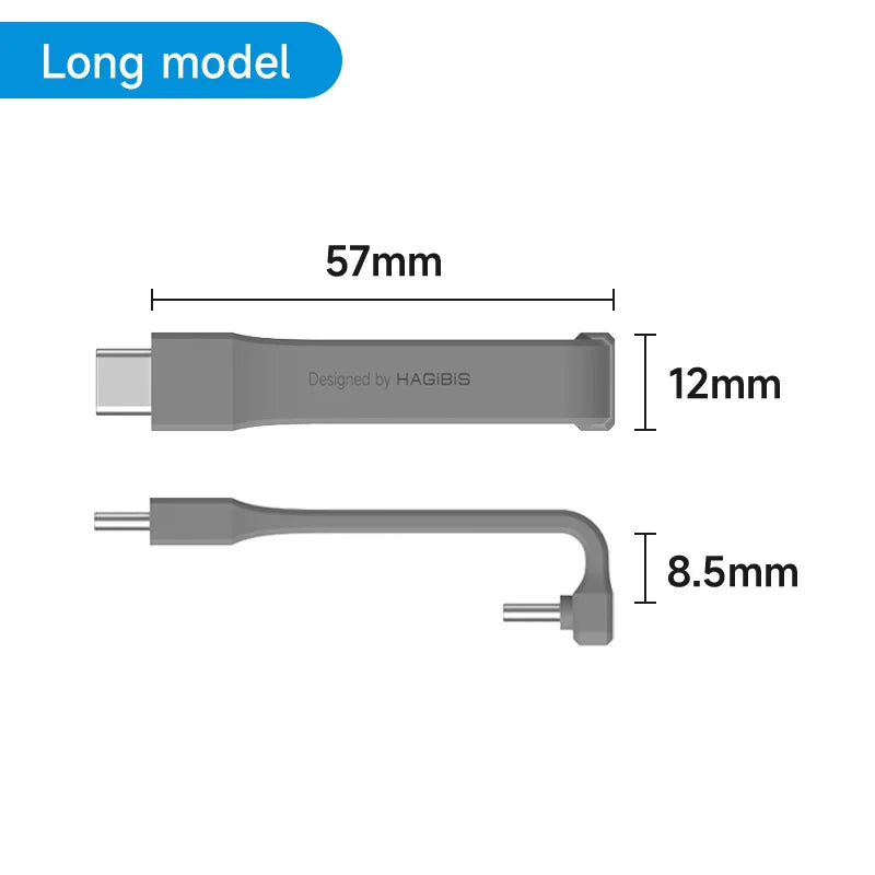 Hagibis Short USB C Cable 40Gbps USB4 Cable PD 240W Fast Charging for SSD iPhone 16 Power Bank USB DAC & AMP Headphone Amplifier