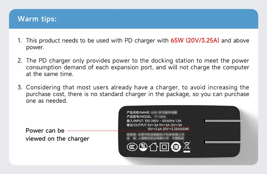 Hagibis USB C HUB Type-C Docking Station Individual On/Off Switches With LED Display 10Gbps USB C Splitter for Macbook Pro Air