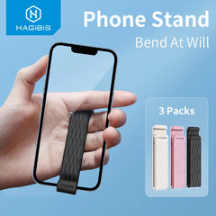 Hagibis Phone Grip Strap Stand Cell Phone Wristband Finger Holder Portable Universal Foldable Kickstand for Most Smartphones - Intechlegent
