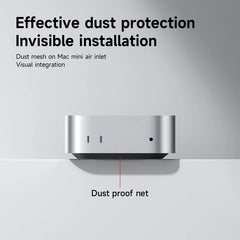 Hagibis Dust Mesh Filter for Mac mini M4/M4 Pro 2024 Dustproof Cover Net 4PCS Cooler Fan Dust Filter Computer Mesh PVC Cover - Intechlegent