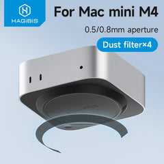 Hagibis Dust Mesh Filter for Mac mini M4/M4 Pro 2024 Dustproof Cover Net 4PCS Cooler Fan Dust Filter Computer Mesh PVC Cover - Intechlegent