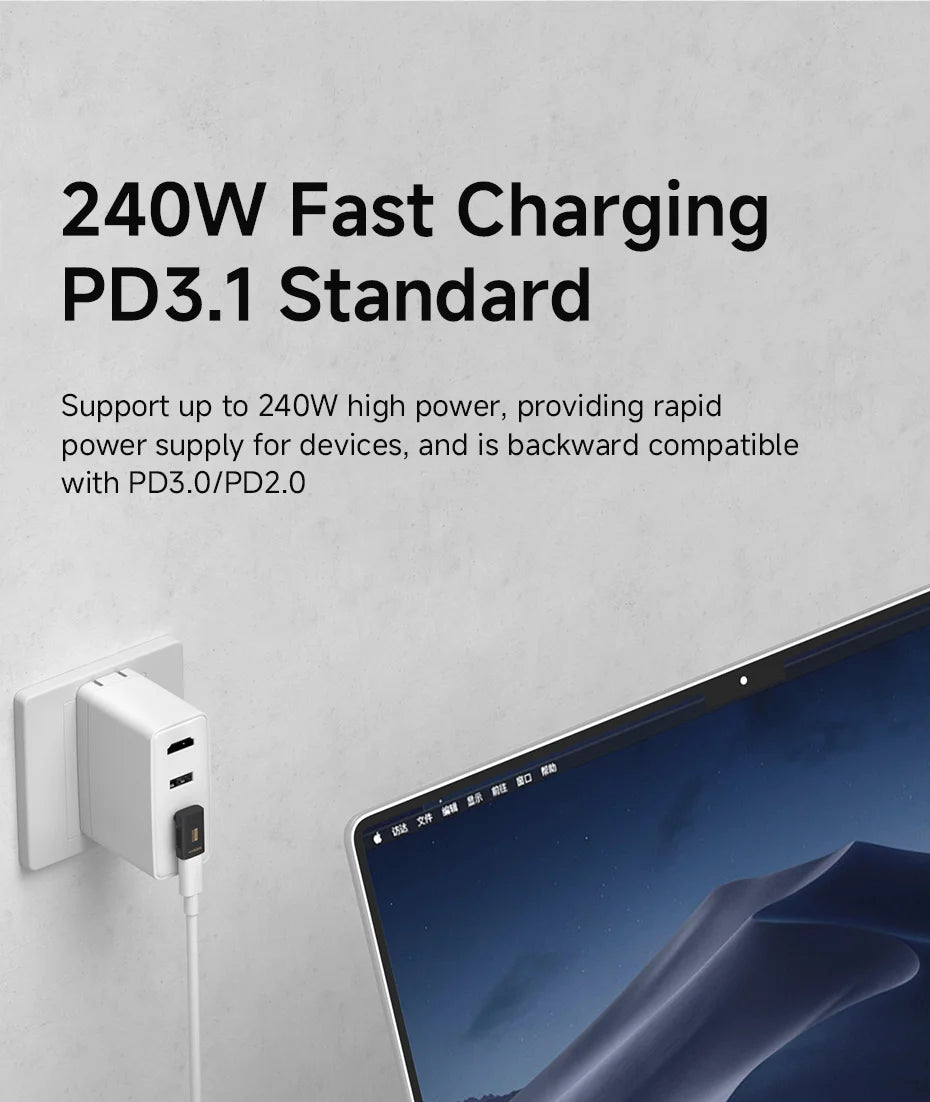 Hagibis USB C Female to USB C Female Adapter 80Gbps 240W USB4 Dual Female Extension Cable Converter for Thunderbolt 5/4  Laptop