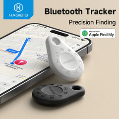 Hagibis Bluetooth Tracker Keys Finder for Apple Find My Item Locator GPS Tracker for iPhone Keys Wallet Suitcase Luggage Bags - Intechlegent