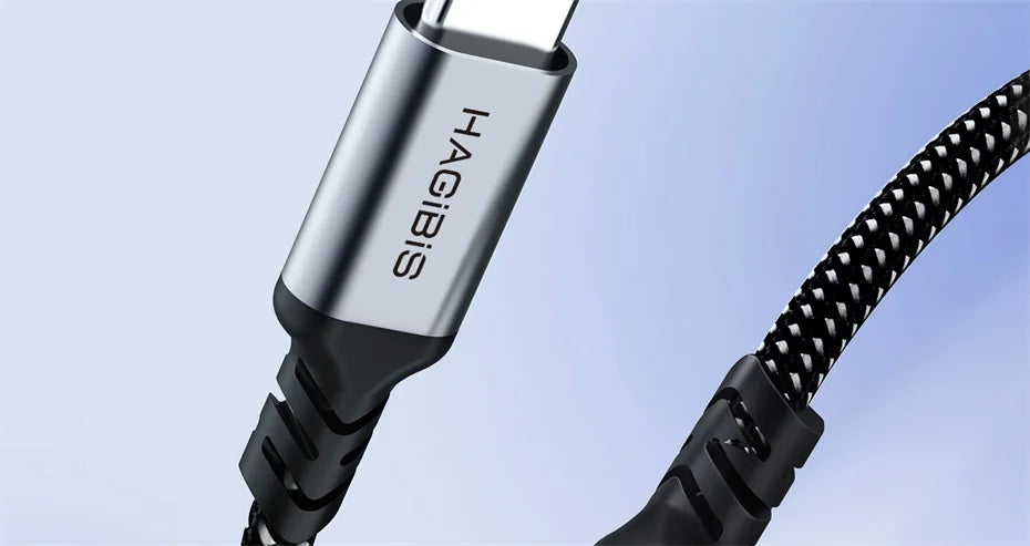 Hagibis 240W USB Type C Cable PD 3.1 Fast Charging Type C to Type C line for MacBook Pro Air PS4/5 iPhone 17 Switch iPad Samsung