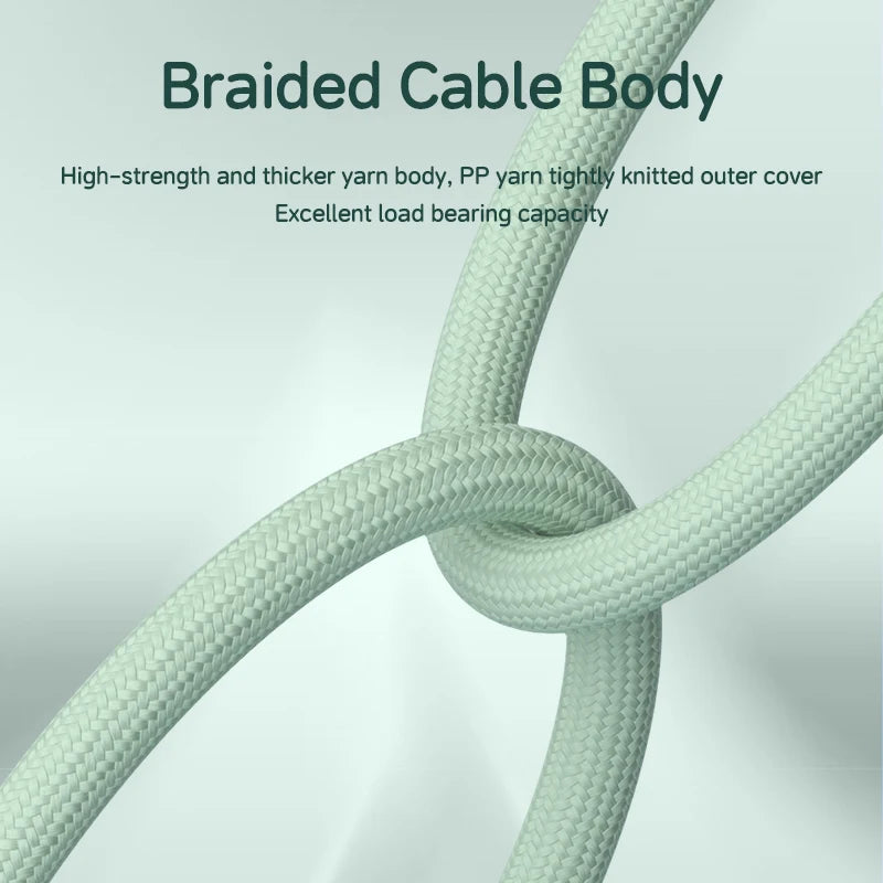 Hagibis Universal Phone Lanyard USB C Cable 2 in 1 Phone Strap C to C/C to L Charging Cord for iPhone 16 17 Pro Max Most Phones