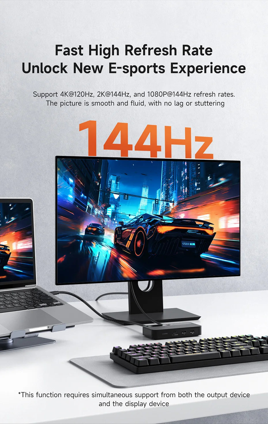 Hagibis USB C KVM Switch 1 Monitor 2 Computers 4K HDMI KVM Switches USB Hub PD for Sharing One Monitor Keyboard Mouse Printer
