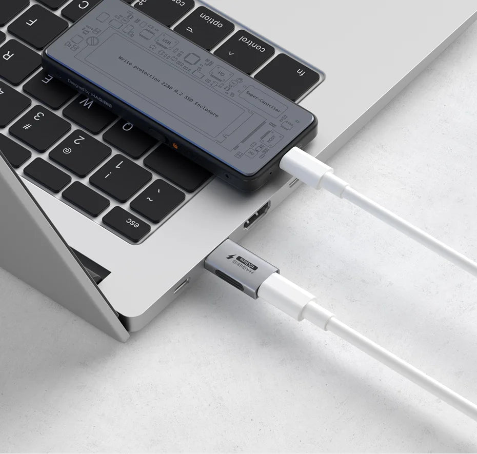 Hagibis USB A Male to USB C Female Adapter 10Gbps High-Speed Data Transfer 60W Fast Charging Conventer Plug for Macbook Tablet