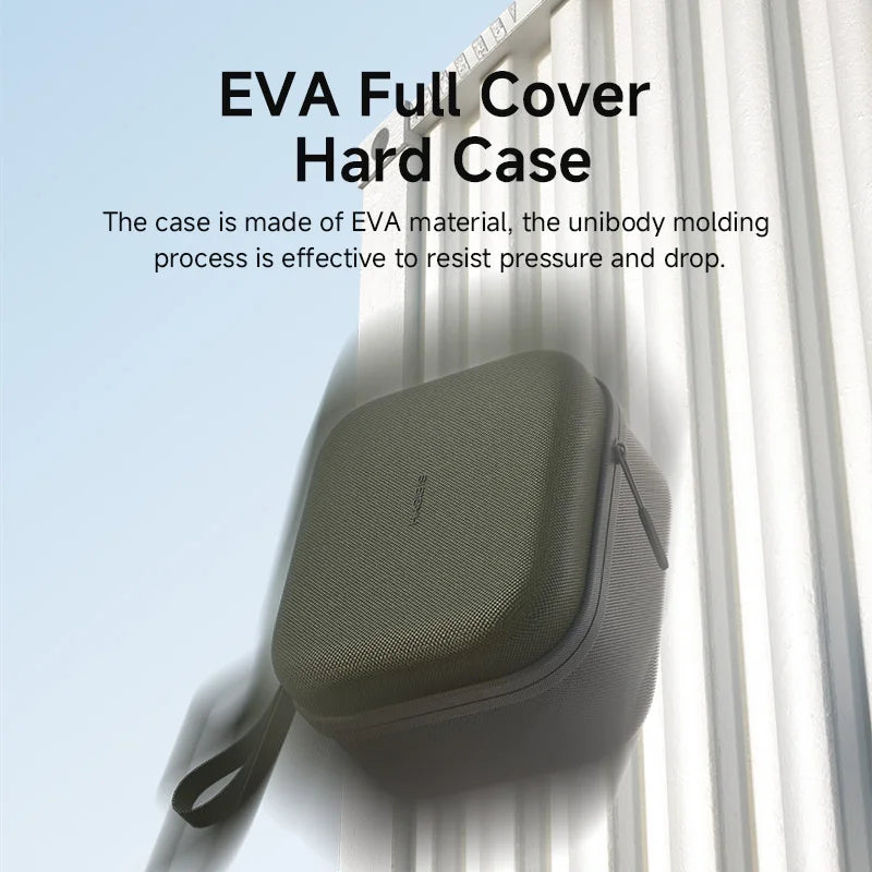 Hagibis Electronic Organizer Travel Case Bag for Mac mini M4/M4 Pro Portable Carry Case Hard Shell Shockproof for Mouse Charger