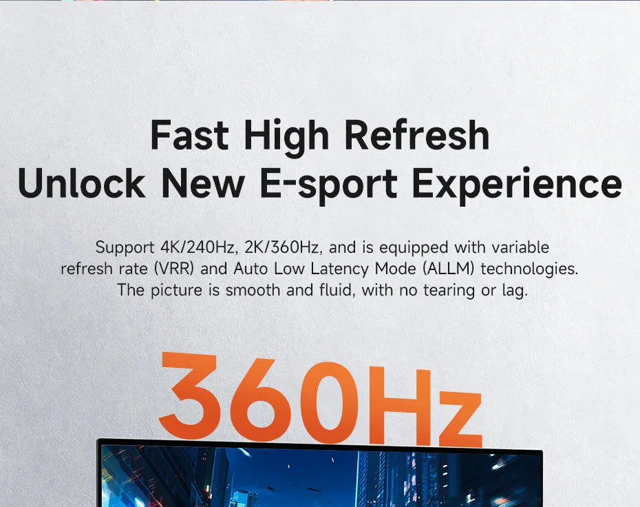 Hagibis Mini DisplayPort to DisplayPort 1.4 Cable Bi-Directional Mini DP to DP 8K@60Hz 4K@240Hz Compatible with Thunderbolt 2