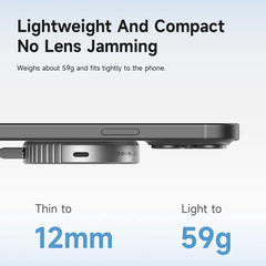Hagibis Magnetic M.2 2230 NVMe SSD Enclosure USB C 3.2 Gen2 to NVMe PCI-E Magsafe SSD Case 100W PD for iPhone 16 ProRes MacBook