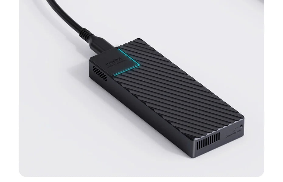 Hagibis USB 4.0 40Gbps M.2 NVMe SSD Enclosure Compatible with Thunderbolt 4/3 USB 3.2/3.1/3.0 ASM2464 External Hard Drive Case