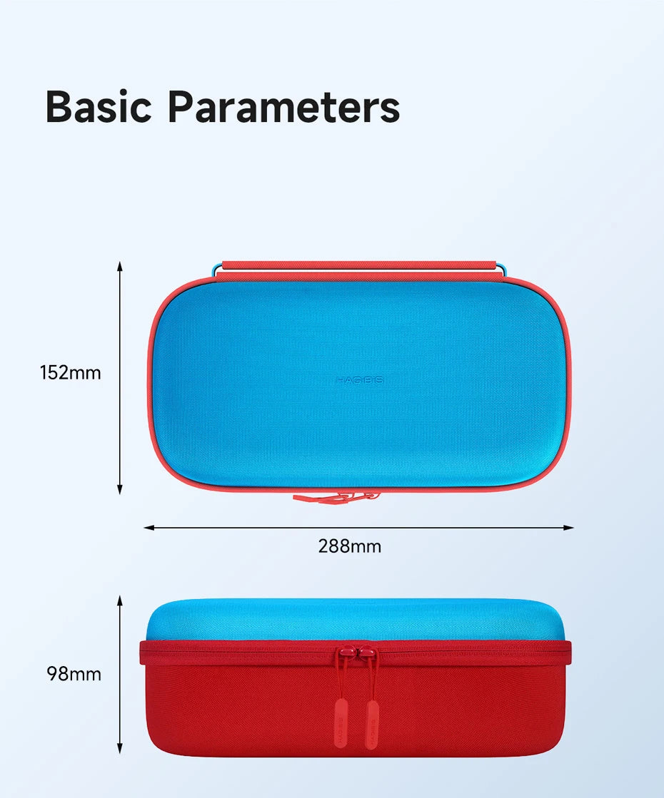 Hagibis Switch Carrying Case for Nintendo Switch /OLED with Game Cartridges Portable Carrying Travel Bag for Swtich Accessories - Intechlegent