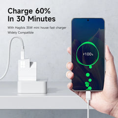 Hagibis USB C Cable 60W C to C Charger Cable Type-c Fast Charging Cord for MacBook Pro Air iPad iPhone 16 Samsung Pixel Tablet - Intechlegent