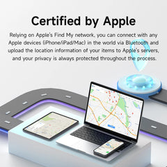 Hagibis Bluetooth Tracker Keys Finder for Apple Find My Item Locator GPS Tracker for iPhone Keys Wallet Suitcase Luggage Bags - Intechlegent