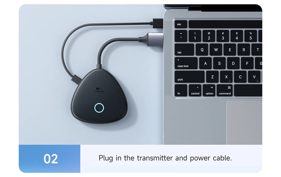 Hagibis Wireless 4K HDMI-compatible Transmitter Wireless Extender HD Transmitter Display Dongle for Laptop PC-Only Transmitter - Intechlegent