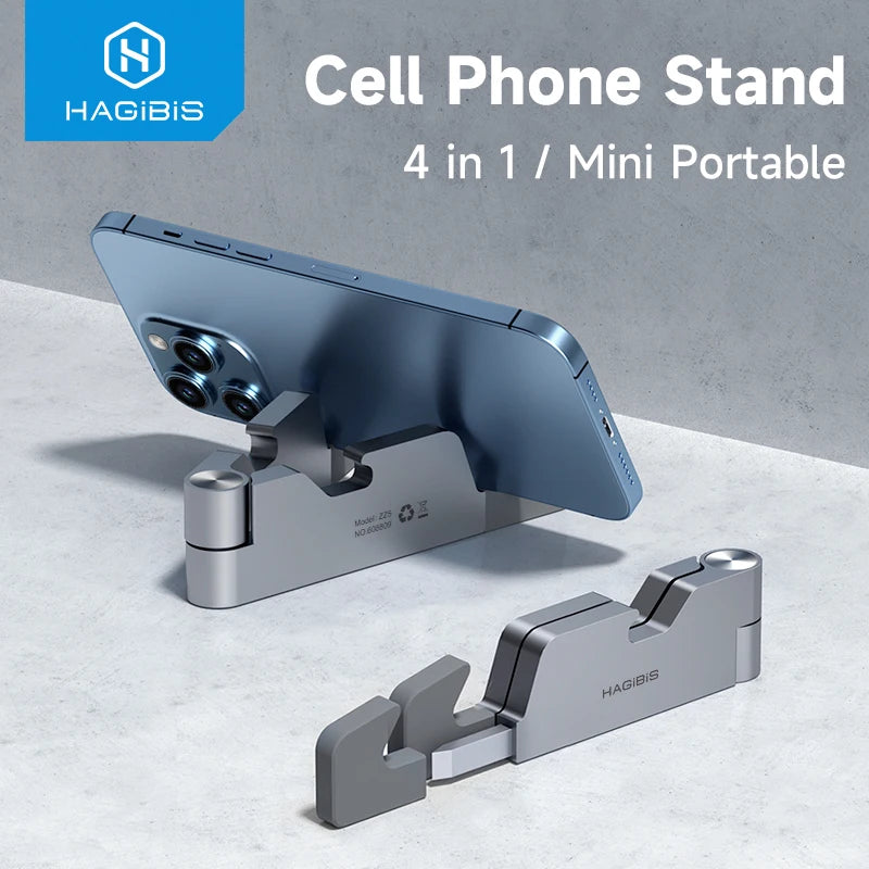 Hagibis Multifunction Cell Phone Stand Adjustable Foldable Desktop Phone Holder Box Bottle opener for iPhone 16 15 Pro Max iPad - Intechlegent