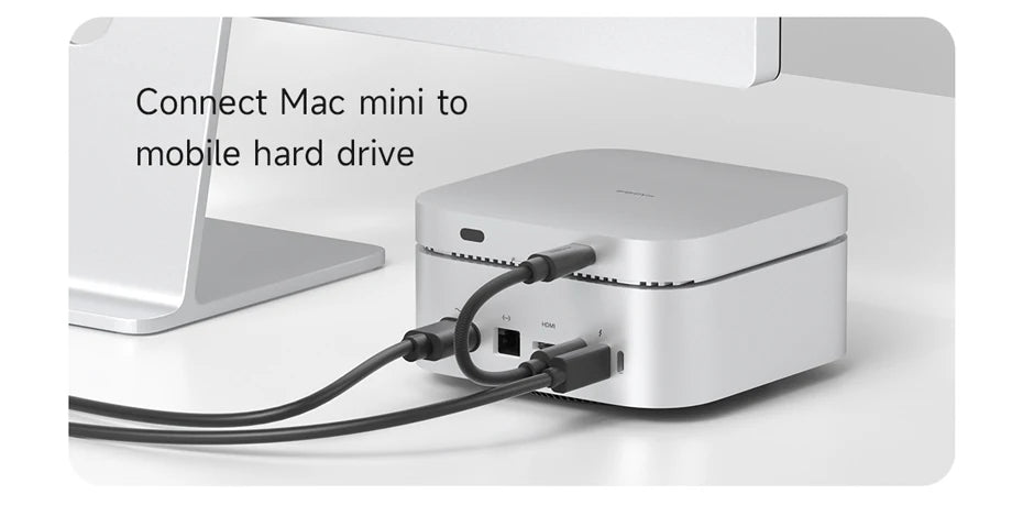 Hagibis USB4 Cable Vertical Plug USB C to USB C Short Cable 80Gbps 240W PD3.1 8K Cord for Thunderbolt 4/5 Mac mini M4 Mac Studio