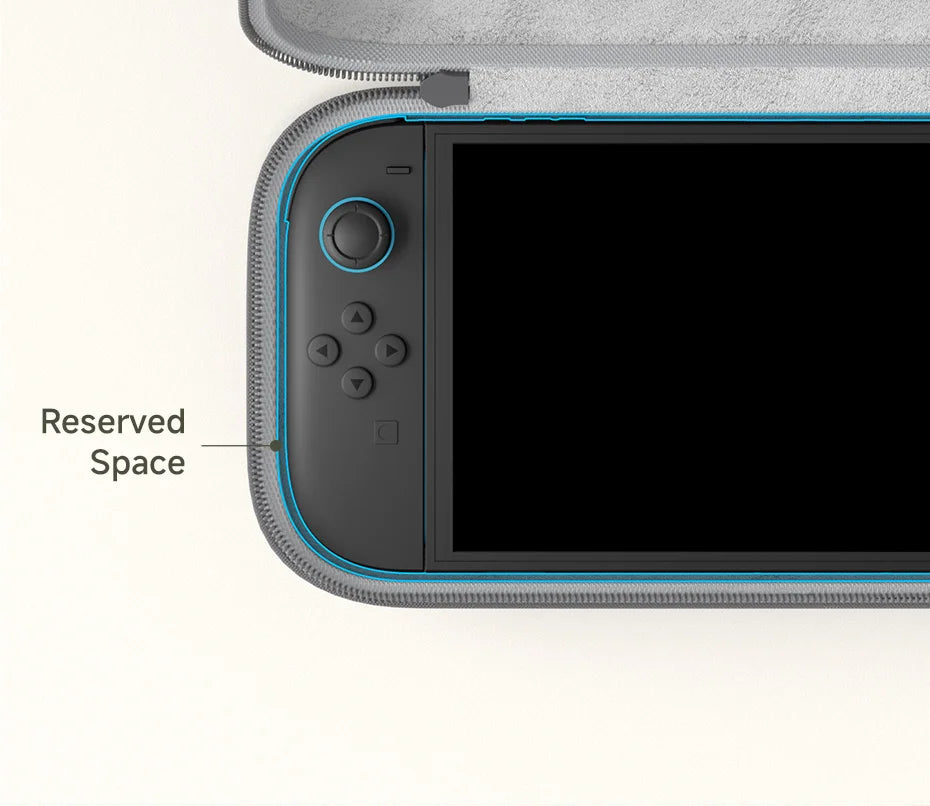Hagibis Portable Carrying Case for Switch 2 Traveling Bag Hard Shell NS Accessories Protective Cover with 10 Games Cartridges