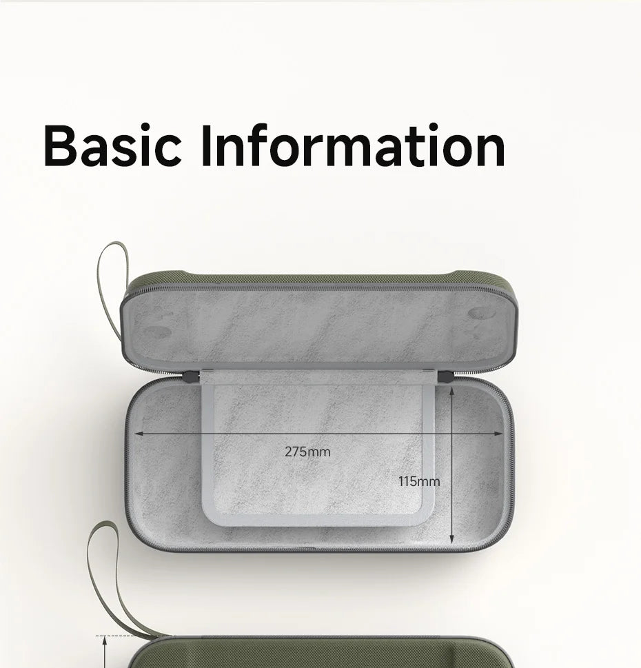 Hagibis Portable Carrying Case for Switch 2 Traveling Bag Hard Shell NS Accessories Protective Cover with 10 Games Cartridges