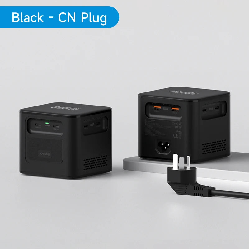 Hagibis 380W USB C Charger 8-Ports GaN Type C Charging Station PD 3.1 Dual 140W Fast Charger for MacBook iPhone Dell XPS Samsung