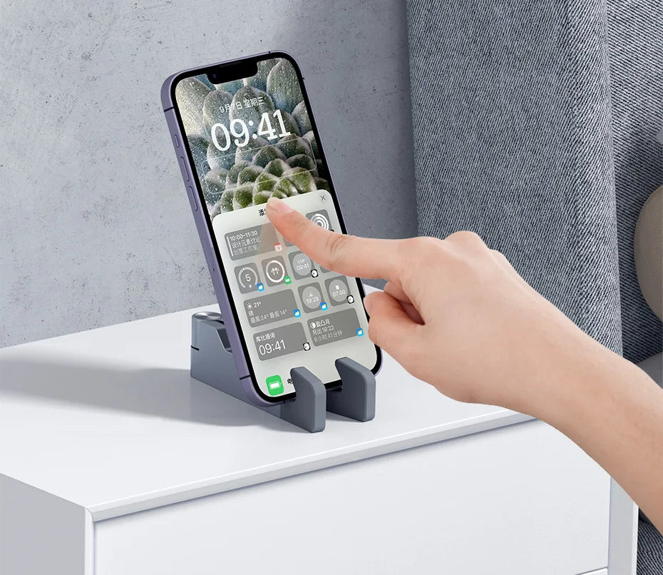Hagibis Multifunction Cell Phone Stand Adjustable Foldable Desktop Phone Holder Box Bottle opener for iPhone 16 15 Pro Max iPad - Intechlegent