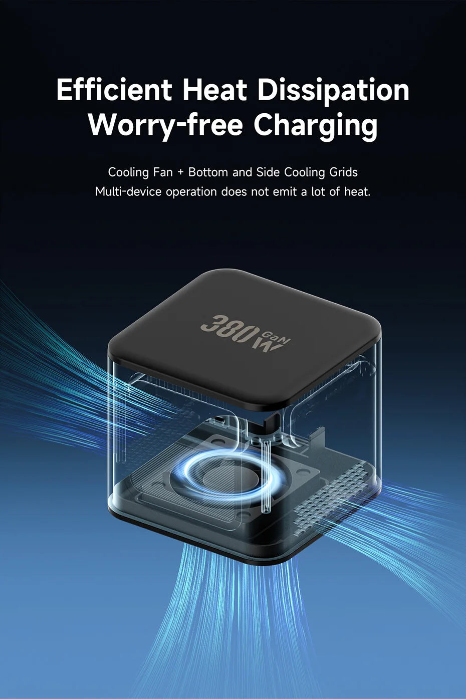 Hagibis 380W USB C Charger 8-Ports GaN Type C Charging Station PD 3.1 Dual 140W Fast Charger for MacBook iPhone Dell XPS Samsung